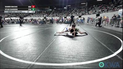 73 lbs Quarterfinal - Damen Macias, Berryhill Wrestling Club vs Kylin Sanders, Standfast