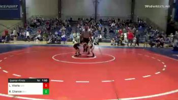 52 lbs Quarterfinal - Luca Vitello, Savannah Wrestling Center vs Raylen Chance, Storm Wrestling Center