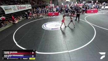 110 lbs Round 2 (16 Team) - Marie Saldana, LAWA-GR vs Kayliegh Feranandez, KTWA-GR