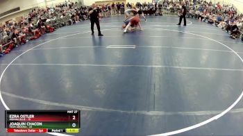 140 lbs Semis & 1st Wrestleback (8 Team) - Joaquin Chacon, Team Arizona vs Ezra Ostler, Indiana Blue