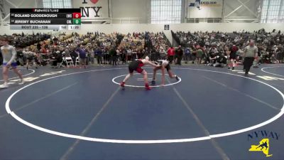 138 lbs Champ. Round 2 - Roland Goodenough, LeRoy Wrestling Club vs Jeremy Buchanan, Club Not Listed