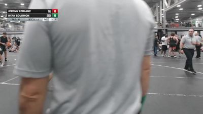 190 lbs Quarterfinals (8 Team) - Jeremy LeBlanc, Team Arizona vs Ryan Solomon, Steller Trained Caij Vanda