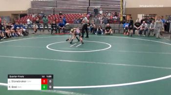 Quarterfinal - Jack Stonebraker, Dynasty Deathrow (NJ) vs Royce Beal, Dundee Wrestling (MI)