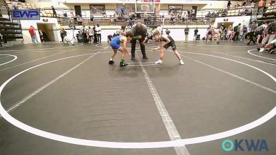 64 lbs Rr Rnd 5 - Reed Musgrove, Harrah Little League Wrestling vs Slade Stone, Piedmont