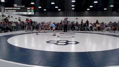 100 lbs Round 5 (6 Team) - Eli Oberheim, Team Gotcha vs Santiago Guillent, Ohio Gold