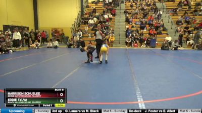 70 10U Cons. Round 2 - Harrison Schuelke, Berge Elite Wrestling Academy vs Eddie Sylva, Black Hills Wrestling Academy