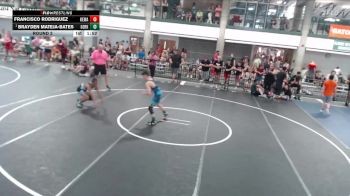 104-110 lbs Round 2 - Brayden Mateja-Bates, Evergreen Park vs Francisco Rodriguez, Munster Wrestling Club