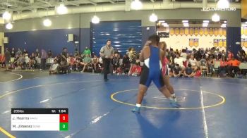 285 lbs Round Of 16 - Jayven Hearns, Wakulla vs Matthew Jimenez, Somerset Academy High School Pembroke Pines, FL