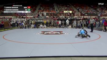 165 lbs Cons. Round 1 - Quinton Harding, Chanute Hs vs Landon Bonjour, Winfield