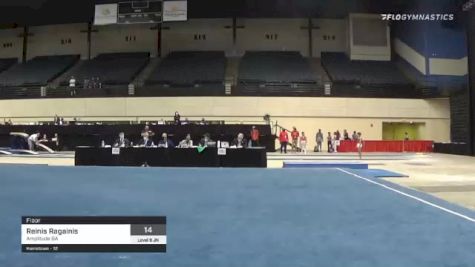 Reinis Ragainis - Floor, Amplitude GA - 2021 USA Gymnastics Development Program National Championships