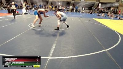 235 lbs Placement (4 Team) - Fin Buckley, Owatonna vs Logan Carrington, Becker