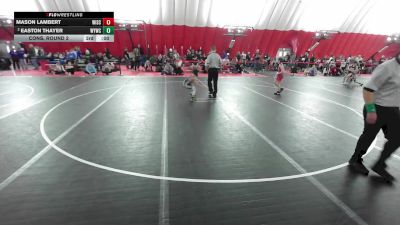 12U Boys - 74 lbs Quarters - Ian Weber, Ringers Wrestling Club vs Grayson Kreiter, Campbellsport Youth Wrestling Club