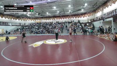 144 lbs Cons. Semi - Jake Raffensperger, Kelly Walsh vs Ty Thompson, Star Valley