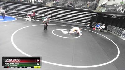 147 lbs Cons. Round 6 - Hayden Stever, Bonneville High School vs Aaron Yeates, Layton High School