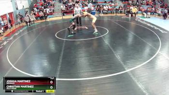 106 lbs Cons. Round 3 - Christian Martinez, Palo Verde vs Joshua Martinez, Bonanza