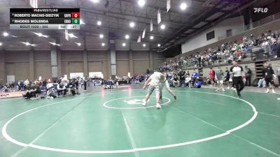 285 lbs Cons. Semi - Roberto Macias-sidzyik, Creighton Prep vs Rhodes Molenda, Edmond North