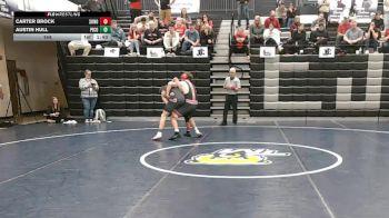 144 lbs Semis & 3rd Wb (16 Team) - Carter Brock, Sonoraville vs Austin Hull, Pike County