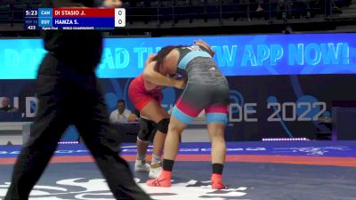 76 kg 1/8 Final - Justina Renay Di Stasio, Canada vs Samar Amer Ibrahim Hamza, Egypt