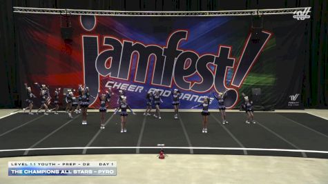 The Champions All Stars - Pyro [2025 L1.1 Youth - PREP - D2 Day 1] 2025 JAMfest San Antonio Classic