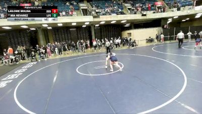 120 lbs Cons. Round 6 - Mia Nevarez, Unattached vs Lailonie Molina, Unattached