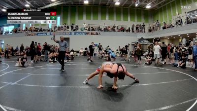 175 lbs Round 5 (6 Team) - Sheldon Fouche, Trojan WC vs Jaiden Aleman, KONG HS