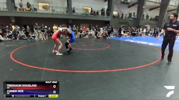132 lbs Cons. Round 4 - Treshaun Douglass, OR vs Corbin Roe, OR