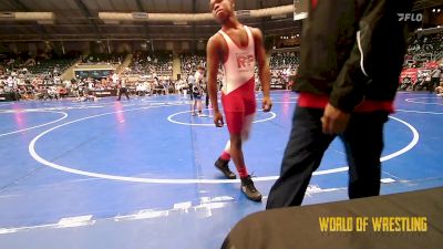 130 lbs Round Of 16 - Sir Chris Swillie, Ready RP Nationals vs Karson Hill, Bartlesville Wrestling Club