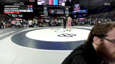 150 lbs Cons. Rd Of 64 - Owen Porterfield, IN vs Elijah Anderson, KS