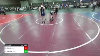 152 lbs Rr Rnd 5 - Klarissa Rinne, Colorado Bad Boys vs David Gardner, Lyons