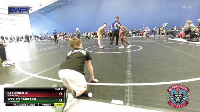 96 lbs Quarterfinal - Ej Turner Jr, Hurricane vs Wryles Starcher, Tonganoxie