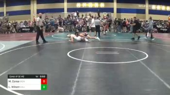 Match - Manuel Corea, Gremlins Wrestling vs Levi Wilson, Columbia High School