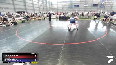 170 lbs Placement Matches (8 Team) - Zach White Jr., Team Indiana vs Bodie Adams, Oklahoma Outlaws Red