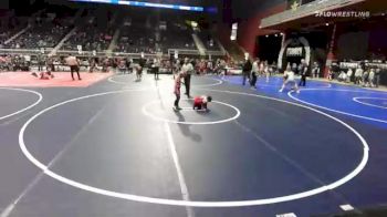 63 lbs Quarterfinal - Dallas Carroll, Riverton USA WC vs Hudson Shull, Sturgis