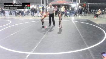 52 lbs Semifinal - Roman Rosales, Tucson Cyclones vs Jaxson Celaya, Way Out West