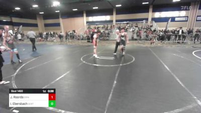 137 lbs Consi Of 4 - Jackson Roorda, Grindhouse WC vs Isaiah Ebersbach, Ocrtc