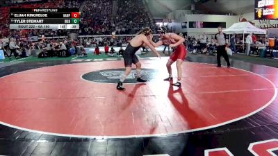 6A 190 lbs Cons. Round 1 - Tyler Stewart, Rigby vs Elijah Kincheloe, Nampa