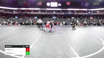 200 lbs Rr Rnd 3 - Braxton Dunn, King Select vs Joaquin Escoto, Webb City Youth Wrestling