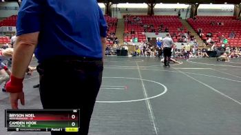 96 lbs Semis (4 Team) - Bryson Noel, Neighborhood vs Camden Hook, Donahue WA
