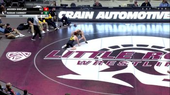 184 lbs Kodiak Cannedy, Little Rock vs Aeoden Sinclair, Missouri