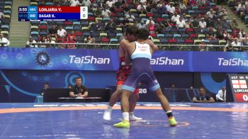 65 kg Repechage - Vasili Lomjaria, Georgia vs Kunal Dagar, India