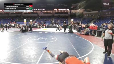 215 lbs Round Of 16 - Isaiah Puckett, Concord vs Tyler Gervais, Agawam
