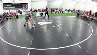 150 lbs Tatum Roe, Michigan vs Samantha Ortiz, California Blue