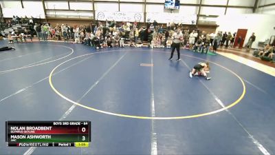 64 lbs Semifinal - Nolan Broadbent, Olympus-Skyline vs Mason Ashworth, JWC