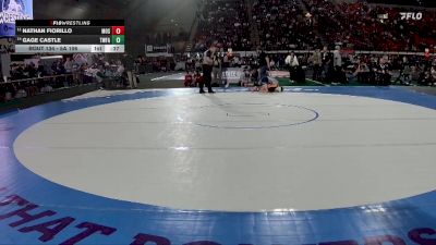 5A 106 lbs Cons. Round 1 - Gage Castle, Twin Falls vs Nathan Fiorillo, Moscow
