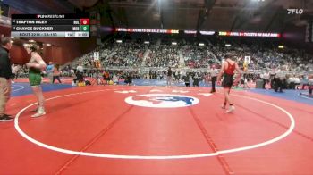 2A-150 lbs Cons. Round 2 - Chayce Buckner, Moorcroft vs Trafton Riley, Hulett