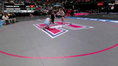 G190-5A Cons. Round 3 - Abrianna Torrez, Greeley West Girls vs Vanessa Milton, Central-GJ Girls