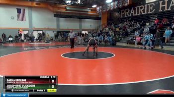 G-19 lbs Round 3 - Josephine Budederi, Cedar Rapids Jefferson vs Sarah Roling, Epworth, Western Dubuque