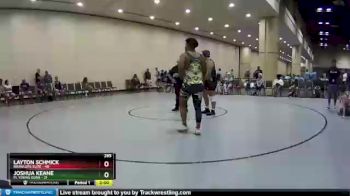 285 lbs Semis & Wb (16 Team) - Layton Schmick, Brawlers Elite vs Joshua Keane, FL Young Guns
