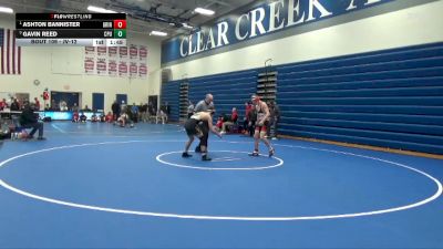 JV-12 lbs Round 2 - Ashton Bannister, Grinnell vs Gavin Reed, Center Point-Urbana