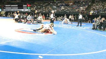 157 Class 2 lbs 1st Place Match - Andrew Currier, Fulton vs Grant Leininger, Southern Boone